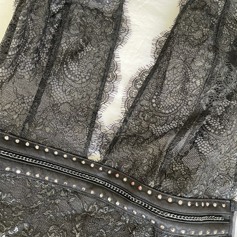 Victoria secret sexy black bodysuit